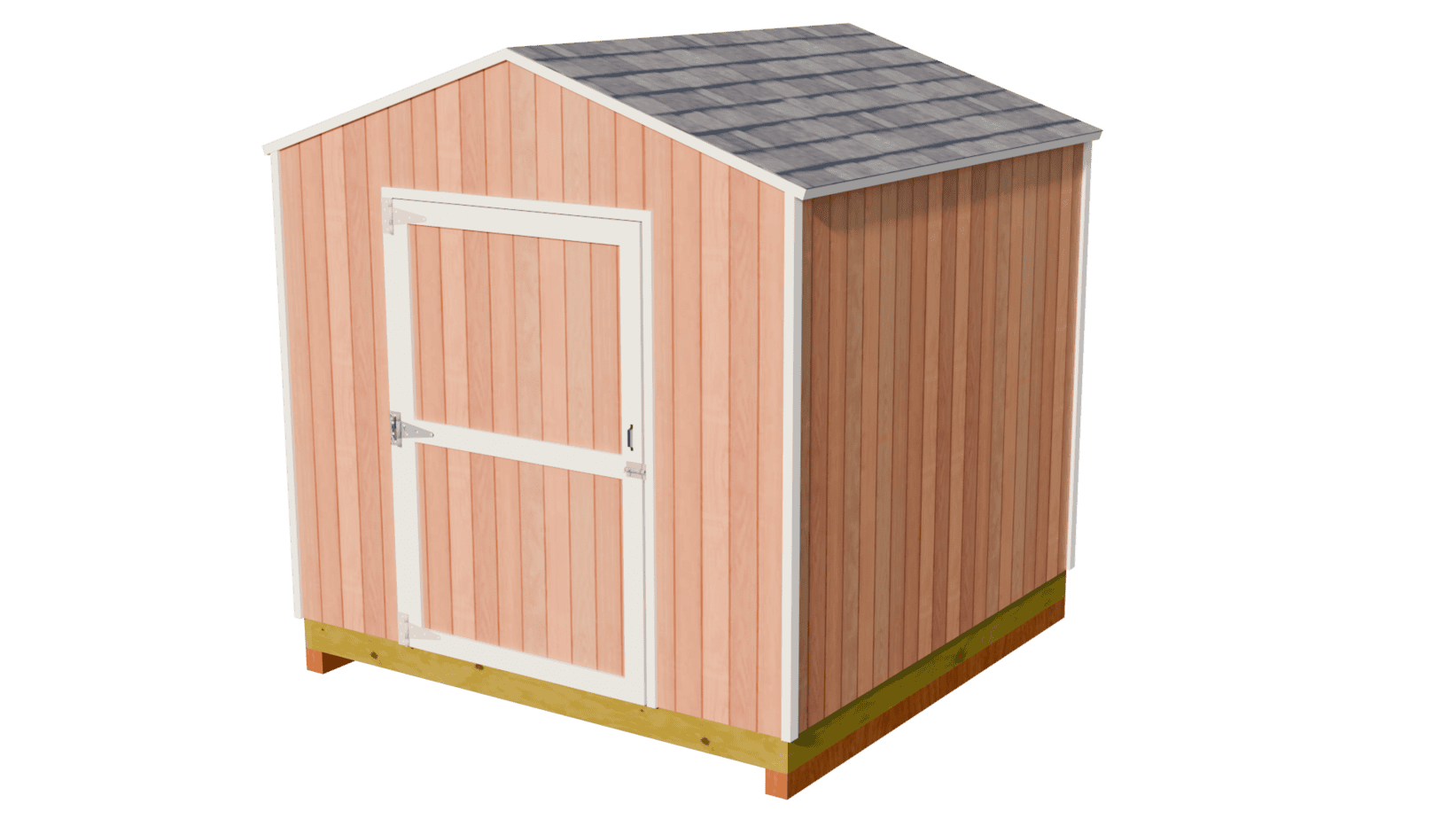 8x8 shed render