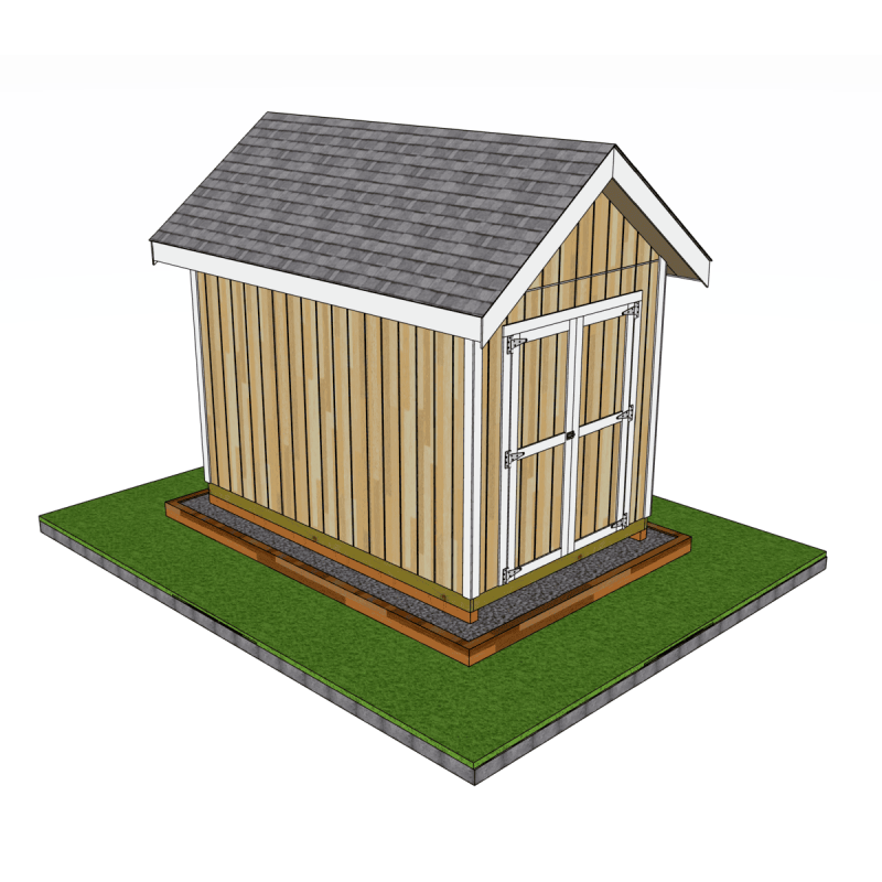 8x12 Shed Cover Image